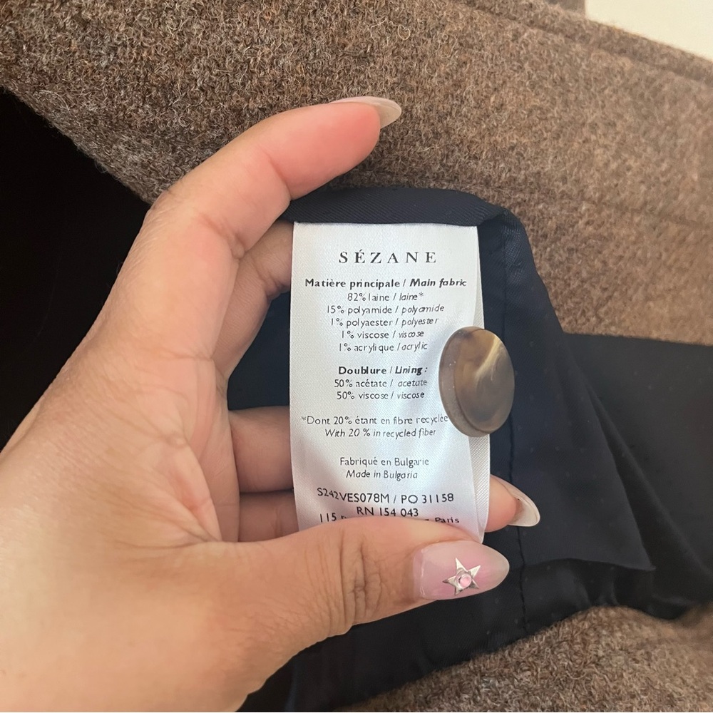 Sezane Terry Jacket - Picture 10 of 11